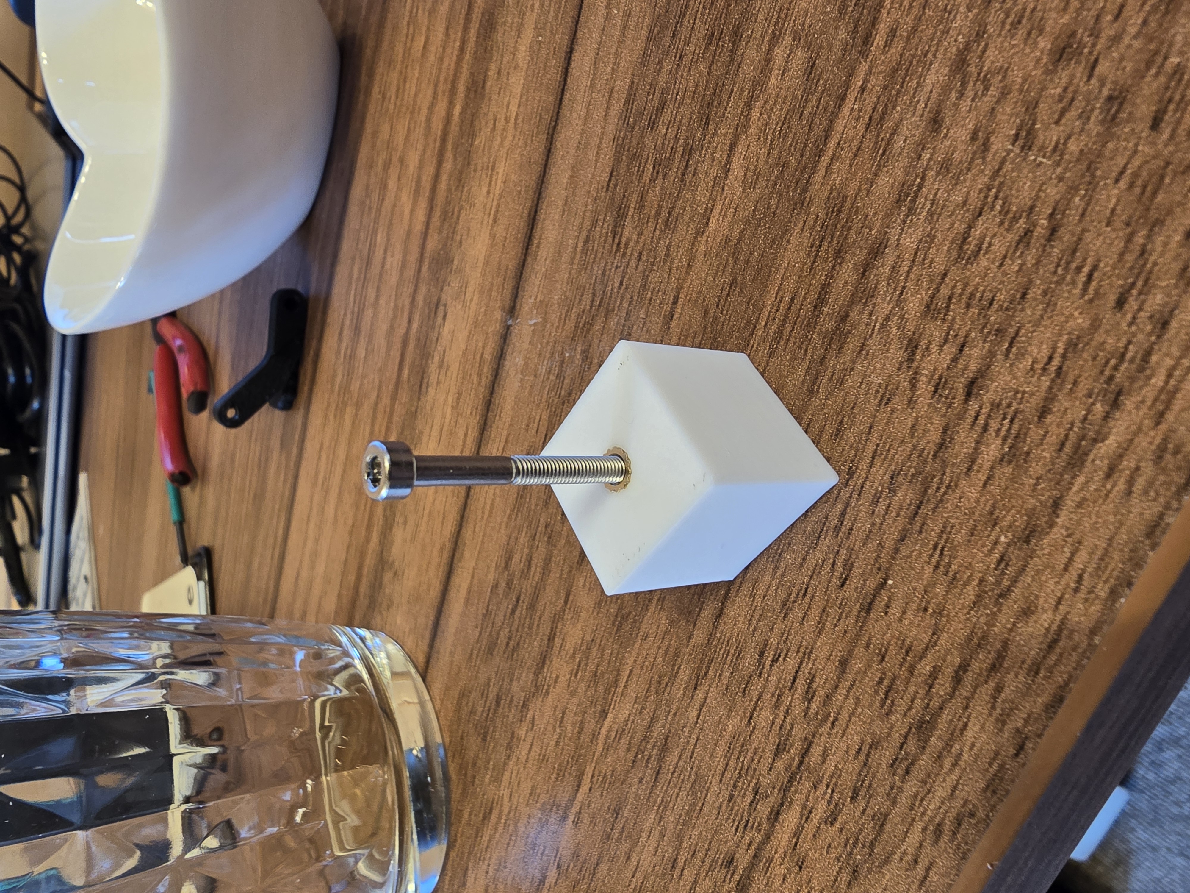 I've tested the correct design spec for M3 heatset inserts, if you design a hole...