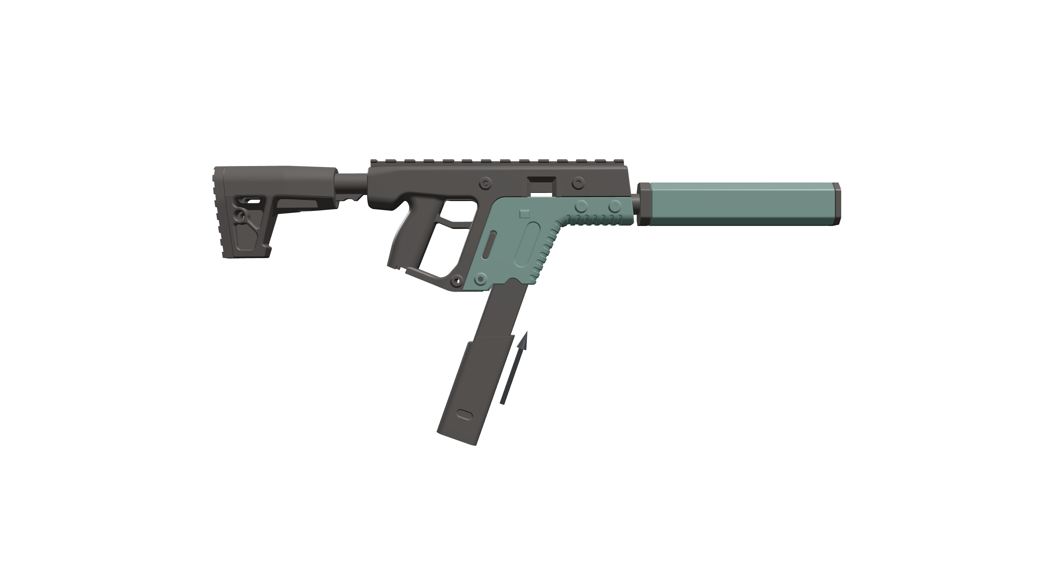 Step 19 — Slide the magazine into the main body.