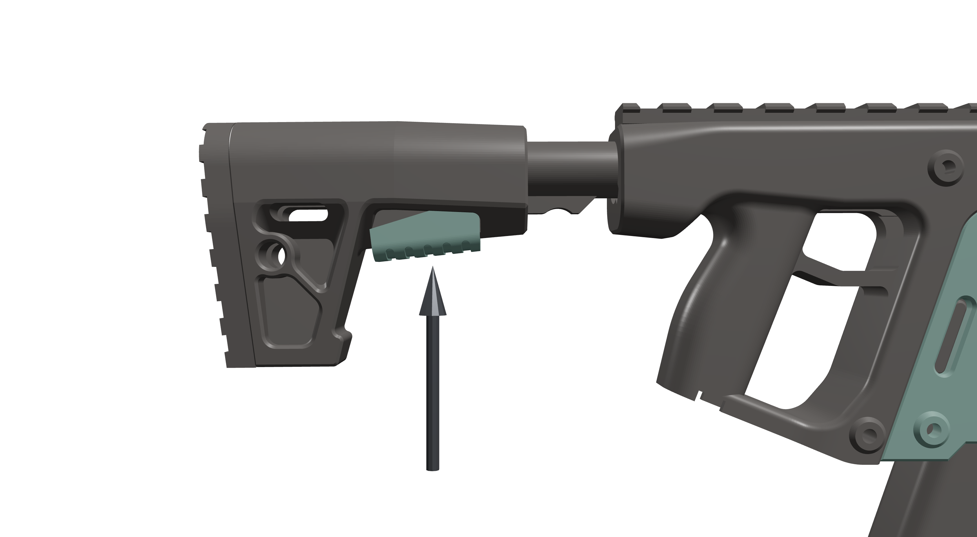 Step 21 — Push the stock adjustment button into pl...
